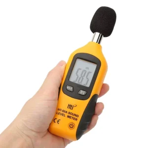 Portable Mini Digital Decibel Sound Level Meter Level Measuring Instrument Noise Dose Meter Class 1 Sound Level Meter