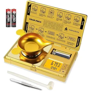 Portable Mini Digital Pocket Scale 200g Accuracy Stainless Steel Material for Weight Measurement Diamond Gold Jewelry