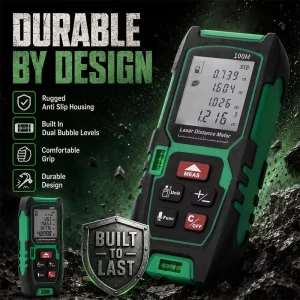 Portable Mini Infrared 40m 60m 80m 100m LCD Display Laser Measuring Tool Laser Rangefinder for Room