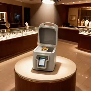 Portable Mobile X-Ray Spectrometer 82 Elements Precious Metal Analyzer 1ppm 99.99% Accuracy 0-50kV 3-30sec