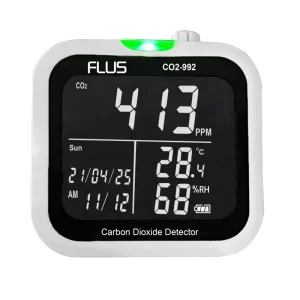 Portable NDIR Carbon Dioxide Ppm CO2 Gas Sensor Detector Monitor Meter Concentration Measuring Device