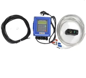 Portable OEM Ultrasonic Flow Meter for Water Easy Installation Non Invasive Liquid Flow Measurement Chemical Processing Plants