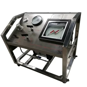 Portable Pneumatic Max.5300 Bar Hydrostatic Testing Equipment With Pressure Recorder