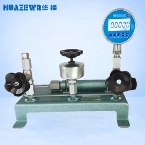 Portable Pressure Gauge Calibrator With High Precision Digital Pressure Gauge