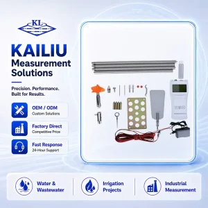 Portable Propeller Current Meter with Water Velocity Measurement for Rivers Canals Reservoirs and Field Surveys