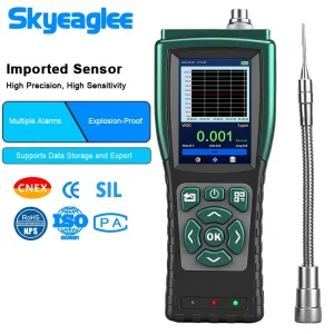 Portable Pump Suction O2 Oxygen Detector Concentration Measurement Meter Analyzer for Industrial Safety