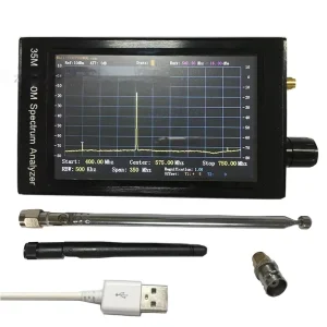 Portable RF Spectrum Analyzer Handheld Tiny Frequency Analyzer Telecom Parts Spectrum Analyzer for Radio Product