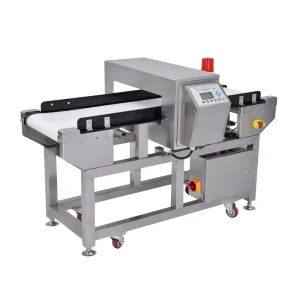 Portable RT 1209 Industrial Touch Screen Stainless Steel Metal Detector Conveyor Orange Multi Frequency