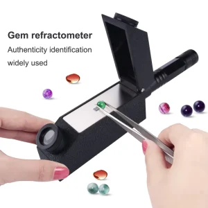 Portable Refractometer Masonry Detector Gemstone Refractometer Diamond Detector