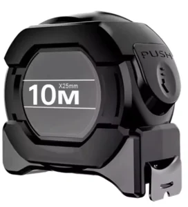 Portable Rolling ABS & Plastic Steel Tape Measure 5m 19mm 0.12mm Blade Thickness Metric High Accuracy Hand Tool
