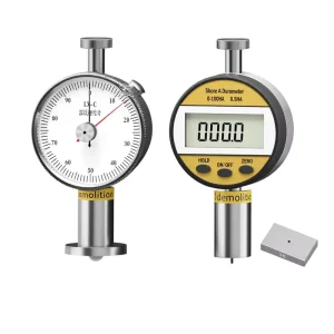 Portable Shore a Hardness Tester Digital Display for Rubber Sponge Silicone Testing Meter with Stand Model LX C LX 01A