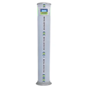 Portable Single Sided Water Resistant Industrial Grade Metal Detector for Public Places Space saving Easy to Operate