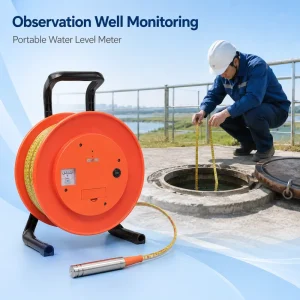 Portable Steel Ruler Water Level Meter for Groundwater Measurement