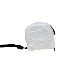 Portable Telescopic Steel Tape Measure Automatic Rolling Metric Inches ABS White Carbon Steel Practical Measuring Instrument