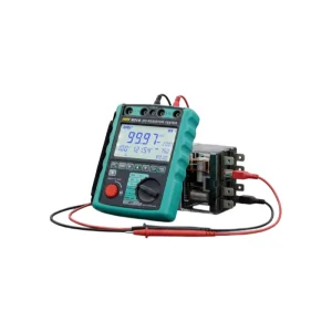 Portable Transformer DC Resistance Meter 6 Current Gears Temp Conversion 500 Groups Data Storage Function
