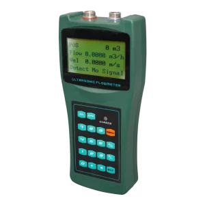 Portable Ultrasonic Flow Meter Measures Flow DN80mm Handheld for Water
