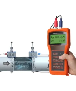 Portable Ultrasonic Flow Meter Water Ethanol Beer Flow Meter Flow Sensor