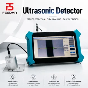 Portable Ultrasonic Pulse Velocity Tester for Concrete Integrity Testing NDT Inspection Equipment