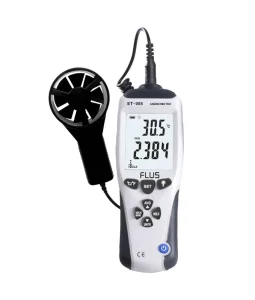 Portable Vane Anemometers With Temperature Air Velocity Air Flow Functions
