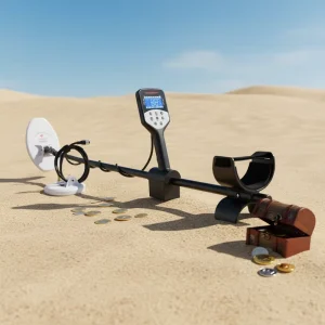 Portable Waterproof Metal Detector Length Adjustable Gold Detector Treasure Finders Industrial Metal Detectors