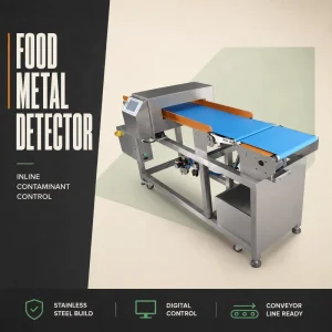 Powder Food Metal Detector with Gravity Feed System