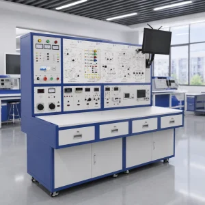 Power Electronics Training Platform with 4-channel Oscilloscope Vocational School Electronic Training Kit for Basics Experiment
