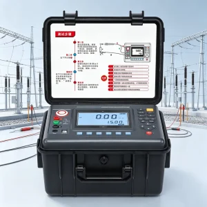 Power Equipment Testing Measuring Instruments High Voltage Insulation Resistance Tester