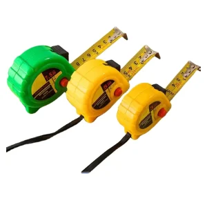 Power Metric Tape Measure 3M 5M 7.5M Steel Blade Eco friendly Tape for Construction Carpentry DIY Lock Button Hanging Hook