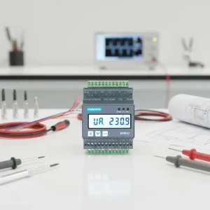 Power Quality Analyser Three Phase MQTT DIN Rail Power Meter WIFI Smart Energy Meter Microgrid Energy Monitor Solar Meter