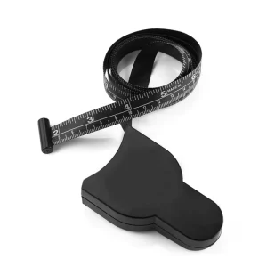 Powerlift TM152 Black Metric Waist Circumference Tape Measure Y Handle Arm Waist Body Easy Carry Rolling Measuring Tape