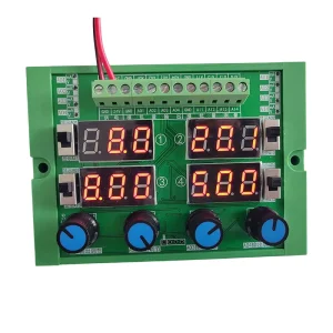 Precision 0-10V 0-20mA Generator Analog Current Voltage Signal Simulator 0-11V 0-24mA Measuring Meter 4-channel Input Output