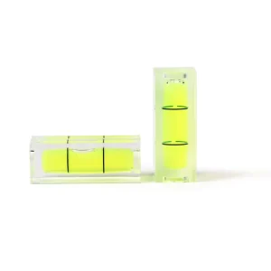 Precision Acrylic Bubble Level Vial Mini Spirit Level Replacement Tube Circular Level Bubble for Measuring Tools OEM