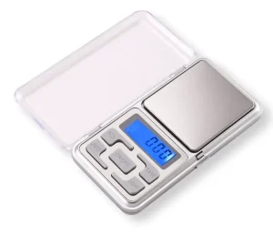 Precision Balance Electronic Weighing Scale Mini Jewelry Scale for Tea and Gold Portable ABS Material