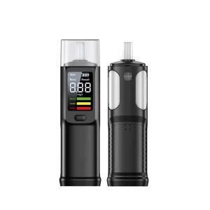 Precision Digital Breathalyzer LCD Professional Alcohol Tester for DUI Screening Overnight Alcohol Detection