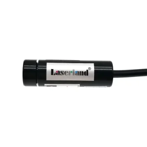 Precision Focusable 650nm 5mw 10mw 50mw Red Dot Line Cross Laser Module for 1064nm ND YAG Laser Machine