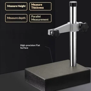 Precision Height Gauge Base Parallel Thickness Depth Measurement Cast Iron Ceramic Aluminum Construction 25kg Weight
