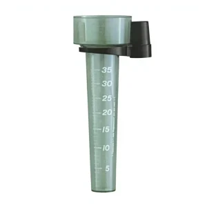 Precision Rain Gauge Detachable with Stake Decoration Rain Gauge Plastic for Garden Yard Outdoor