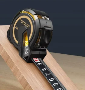 Precision Steel Tape Measure Drop Resistant & Waterproof with Strong Magnet Stainless ABS Plastic Shell Metric Measurement