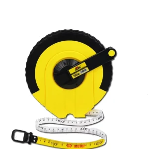 Premium Fiber Rolling Measuring Tape 20/30/50m Metric Graduation