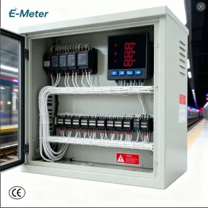 Premium Quality High Precision THD LED Display Single Phase Three Phase Electrical Meter for Industrial Applications