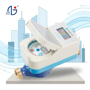 Prepaid IC Card Digital Brass Multi Jet Water Meter Class2 IP68 Cast Iron Plastic OEM Commercial Residential Apartment Use