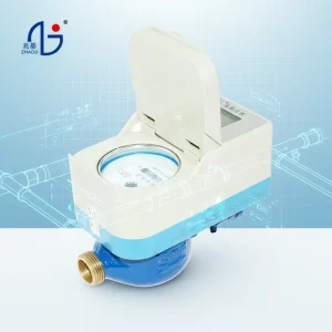 Prepaid IC Card Water Meter High Precision Class2 Accuracy LCD Screen IP68 Waterproof Rating Apartment Use Smart OEM Horizontal