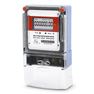 Prepaid Smart Single Phase Energy Meter with Power Card OEM ODM RS485 Manufactured by Power Meter Manufacturers