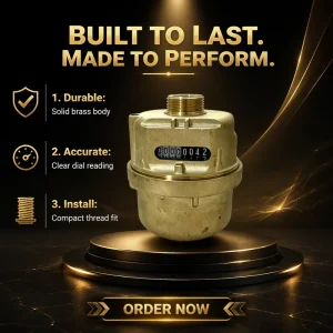 Prepaid Water Meter for Smart Monitoring of Water Consumption Levels
