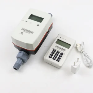 Prepayment Ultrasonic Smart Water Meter with CIU Keypad Token ISO4064 Certified Brass OEM Prepaid Water Meter (STS Type)