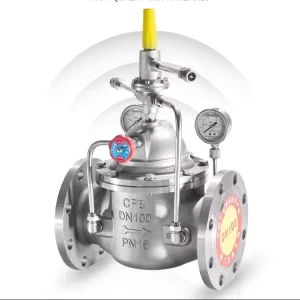 Pressure Sustaining Relief Valve 500X Flanged Ductile Iron GGG50 SS304 DN50 DN300 PN16 Potable Water Use OEM Factory