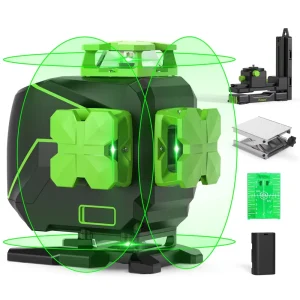 Pro S04CG L 4D 360 Self Leveling High Accuracy High Visibility 16 Line Rotary Land Nivel Laser Level