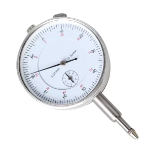 Professional 0.01mm Precision Dial Indicator High Accuracy 0-10mm Dial Gauge Measuring Instrument for Engineering & Workshop