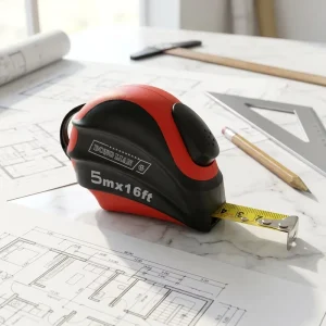 Professional 3m 5m 7.5m 10m Retractable Measuring Tape Anti Slip Coated Blade Durable Tool Tape Measure