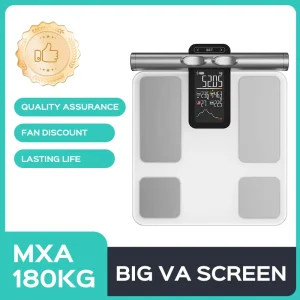 Professional 8 Electrode Segmental Body Composition Analyzer Smart Digital Scale for Gym Home Health and Medical Use